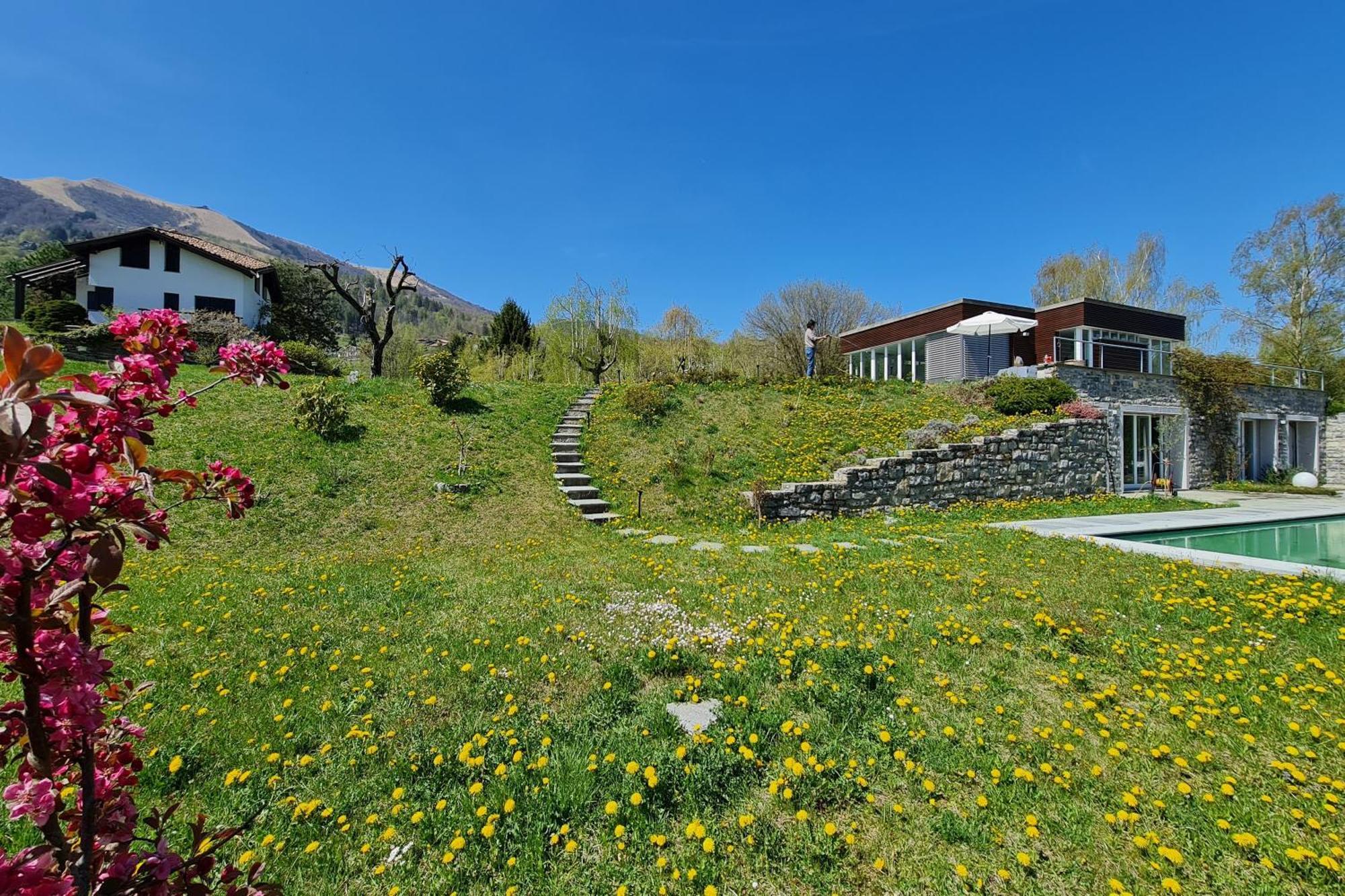 Villa La Betulla Casasco Intelvi Экстерьер фото